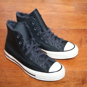 Converse Chuck 70 Hi Cozy Club Leather 569516C NWB